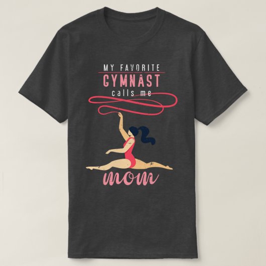 マザーギフト体操アスリート体操 Tシャツ (デザイン正面)
