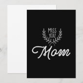 マザーギフト恋しく思お母さん 招待状 (正面/裏面)