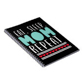 マザーギフト食べスリープマママリピート ノートブック (右側)