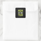 マザーギフトmom Of The Year スクエアシール (バッグ)