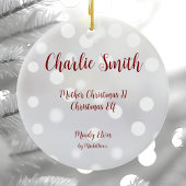 マザークリスマスIIクリスマス小妖精や小人セラミックオーナメント セラミックオーナメント