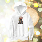 マザークリスマスII少年のフード付きスウェットシャツ