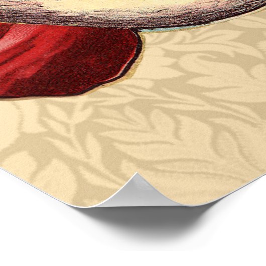 マザーグースの子供時代の古いイラスト ポスター (角)