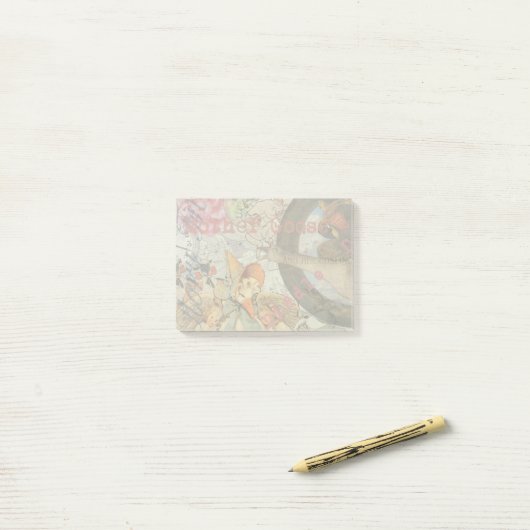 マザーグースの童謡とおとぎ話 ポストイット (デスク上)