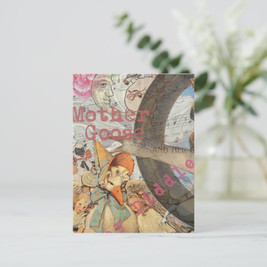 マザーグースの童謡とおとぎ話 ポストカード (スタンド正面)