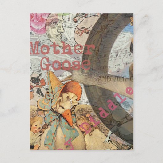 マザーグースの童謡とおとぎ話 ポストカード (正面)
