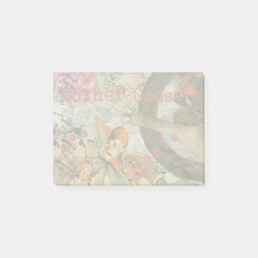 マザーグースの童謡・絵本 ポストイット (正面)