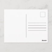 マザーグースはがき ポストカード (裏面)