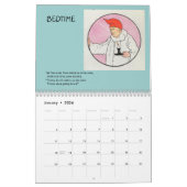 マザーグースイラスト カレンダー (1月 2026)