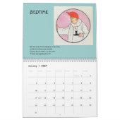 マザーグースイラスト カレンダー (1月 2027)