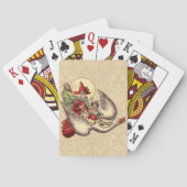 マザーグースチャイルドアンティークイラストレーション トランプ (裏面)