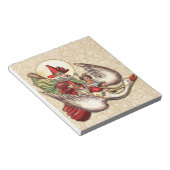 マザーグースチャイルドアンティークイラストレーション ノートパッド (アングル)