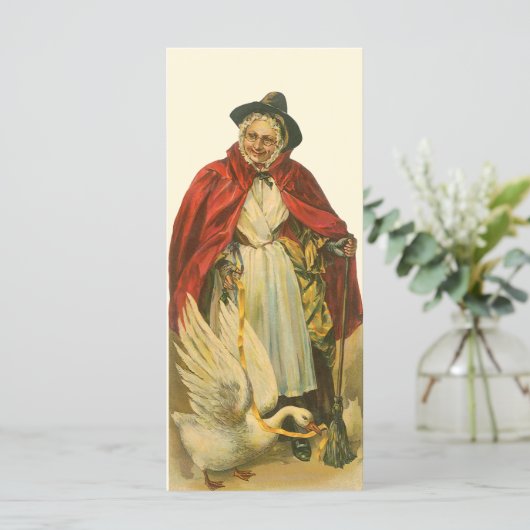 マザーグースビクトリアンヴィンテージ招待状 (スタンド正面)