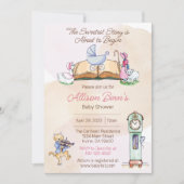 マザーグースベイビーシャワー招待状 招待状 (正面)