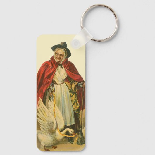 マザーグースヴィンテージビクトリアンストーリーブック キーホルダー (裏面)