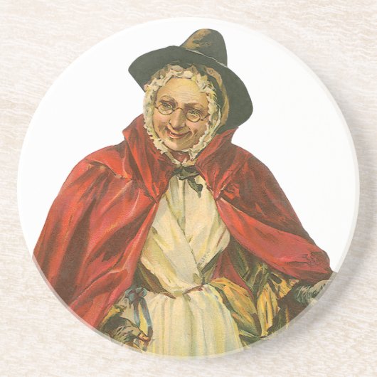 マザーグースヴィンテージビクトリアンストーリーブック コースター (正面)