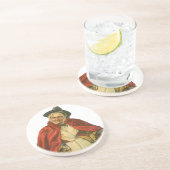 マザーグースヴィンテージビクトリアンストーリーブック コースター (側面)