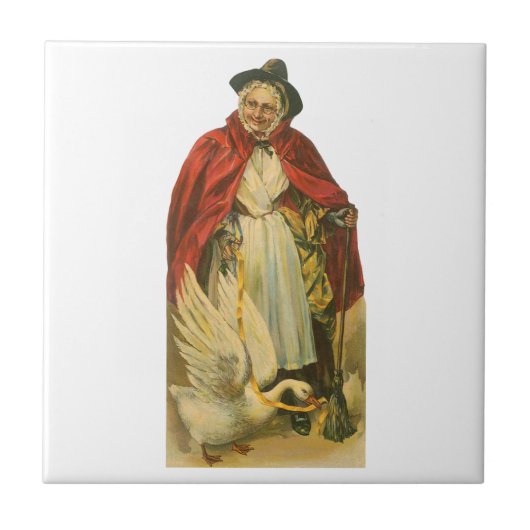 マザーグースヴィンテージビクトリアンストーリーブック タイル (正面)