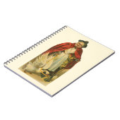 マザーグースヴィンテージビクトリアンストーリーブック ノートブック (左側)