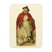 マザーグースヴィンテージビクトリアンストーリーブック マグネット (縦)