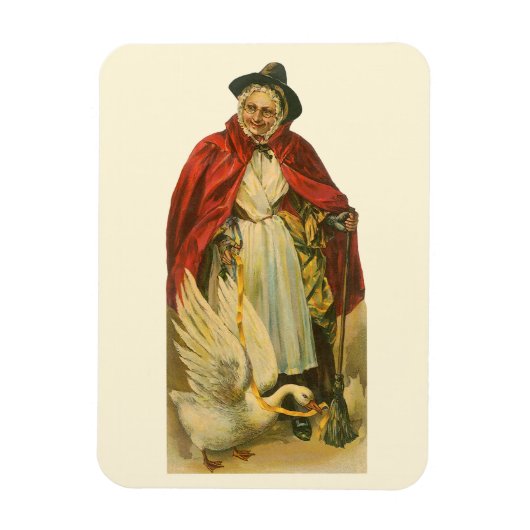 マザーグースヴィンテージビクトリアンストーリーブック マグネット (縦)