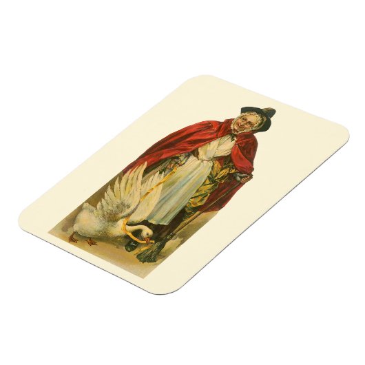 マザーグースヴィンテージビクトリアンストーリーブック マグネット (左側)