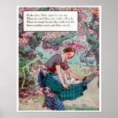 マザーグース子供部屋ライムシュアバイバイベビー子供部屋 ポスター (正面)