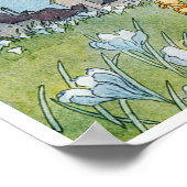 マザーグース子供部屋ライムダッフィージーダウン ポスター (角)