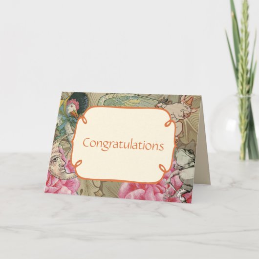 マザーグース子供部屋ライムフェアリー カード (正面)