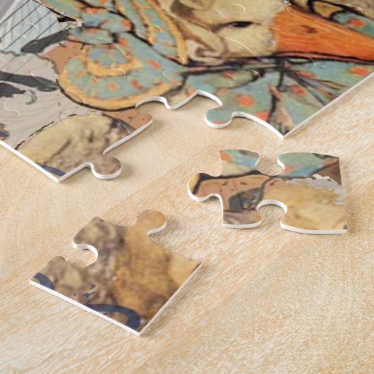 マザーグース子供部屋ライムフェアリー ジグソーパズル (側面)