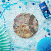 マザーグース子供部屋ライムフェアリー ペーパープレート (パーティー)