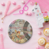 マザーグース子供部屋ライムフェアリー ペーパープレート (パーティー)