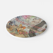 マザーグース子供部屋ライムフェアリー ペーパープレート (アングル)