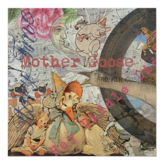 マザーグース子供部屋ライムフェアリー ポスター (正面)