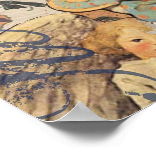 マザーグース子供部屋ライムフェアリー ポスター (角)