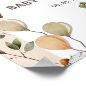 マザーグース子供部屋ライムベビーシャワーウェルカム ポスター (角)