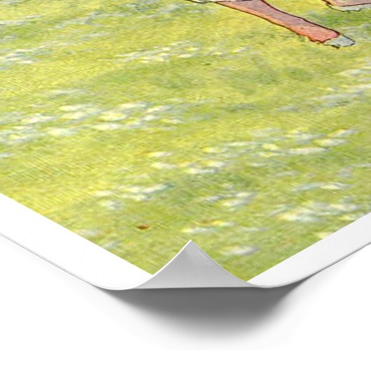 マザーグース子供部屋ライムルーシーロケット子供部屋 ポスター (角)