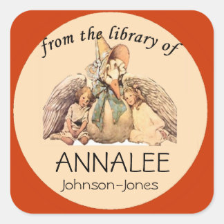 マザーグース蔵書票 スクエアシール