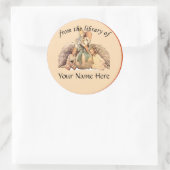 マザーグース蔵書票 ラウンドシール (バッグ)