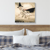 マザーグース、'マザーグースザ・オールのフロントエンド キャンバスプリント (インサイチュ (寝室))