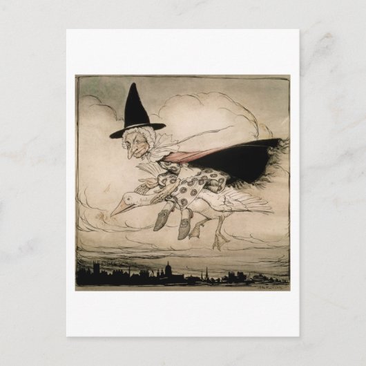 マザーグース、'マザーグースザ・オールのフロントエンド ポストカード (正面)