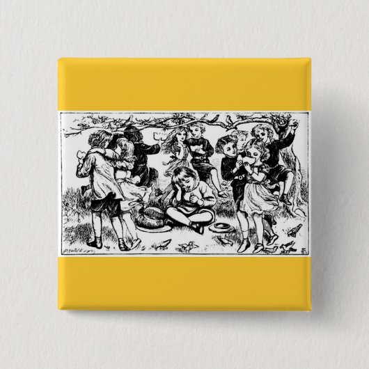 マザーグース 缶バッジ (正面)