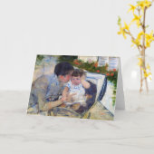 マザーコンフォートベビー,メアリーカッサット カード (黄色い花)