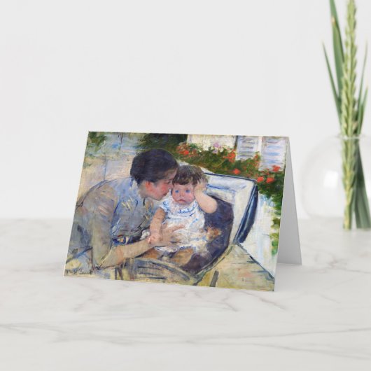 マザーコンフォートベビー,メアリーカッサット カード (正面)