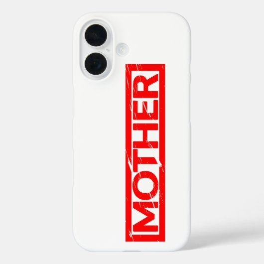 マザースタンプ Case-Mate iPhoneケース (裏面)