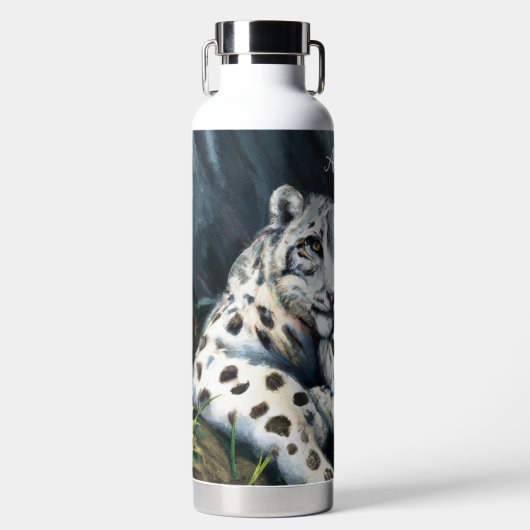 マザースノーヒョウとカッブin the Mountains ウォーターボトル (正面)