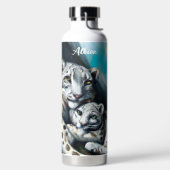 マザースノーヒョウとカッブin the Mountains ウォーターボトル (左面)