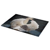 マザースワンとシグネッツ(ベビーの白鳥) カッティングボード (角)
