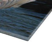 マザースワンとシグネッツ(ベビーの白鳥) カッティングボード (角)