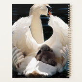 マザースワンとシグネッツ(ベビーの白鳥) プランナー手帳 (裏面)